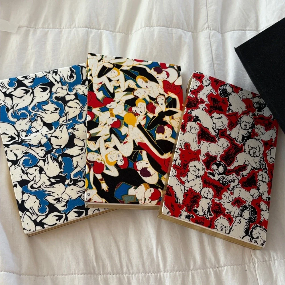 Carolina Herrera Journal‎ Set of 3 Neiman Marcus Notebook Paper Pads Stationary